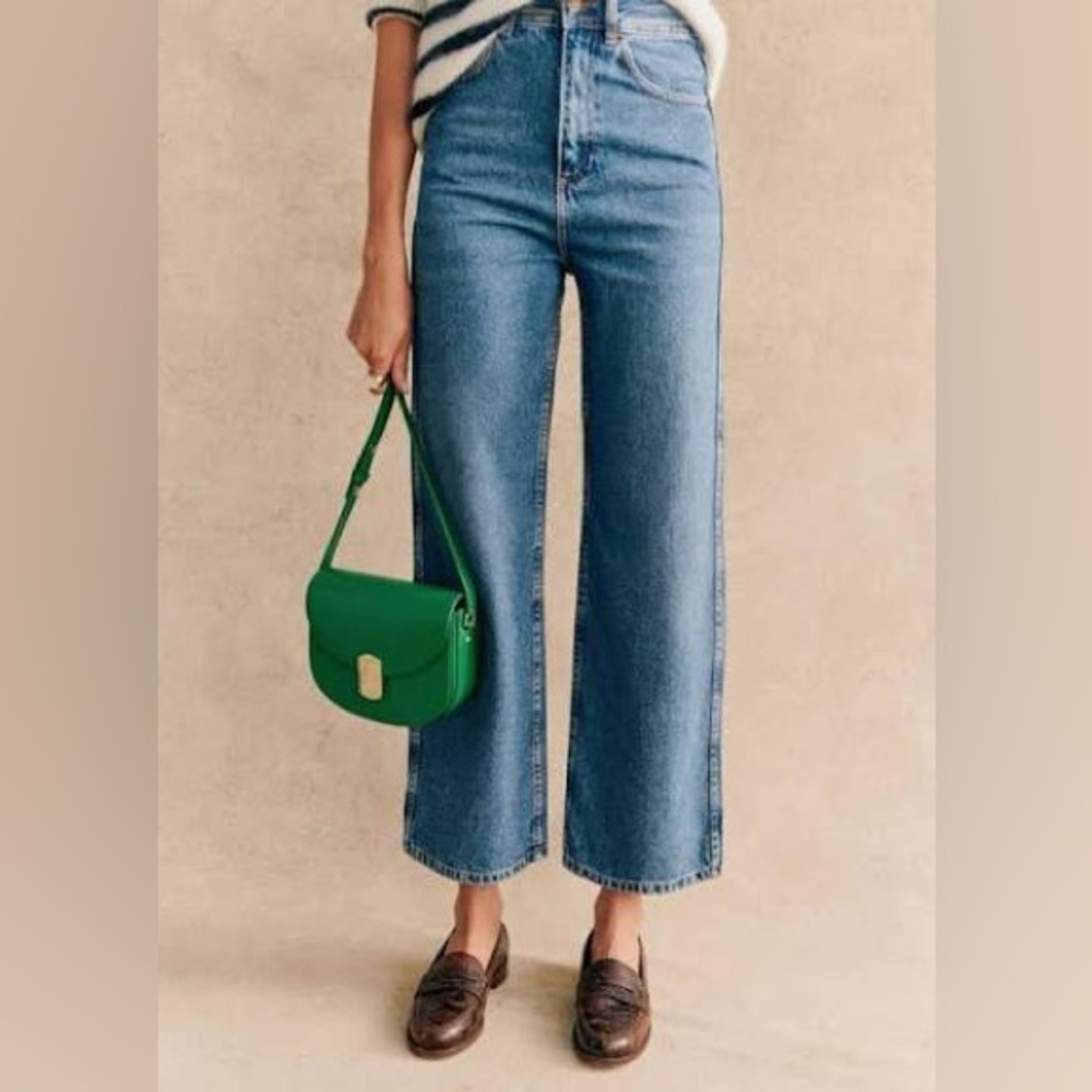 Sezane Le Crop Ankle Jean size 2